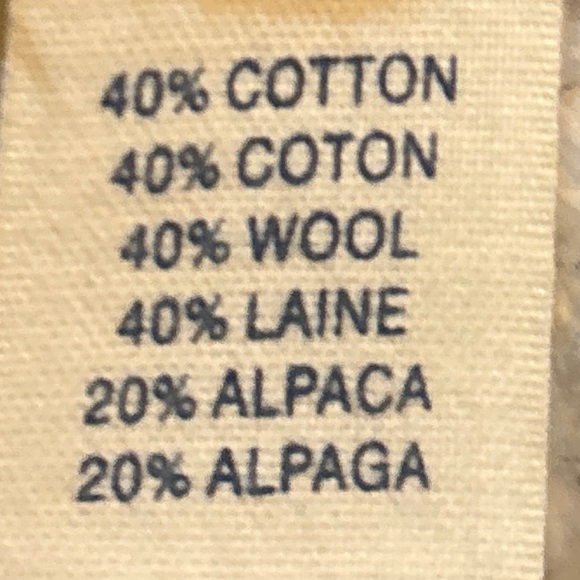 Vintage American Eagle Outfitters Zip Up Alpaca Blend Cardigan - Picture 16 of 16